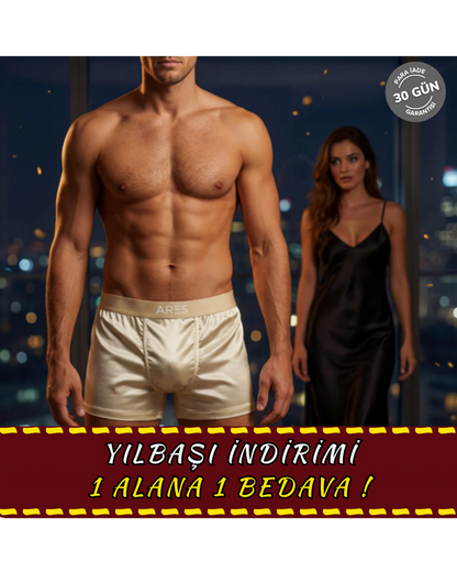 Premium İpek Boxer Şort | Tüm Gün Konfor